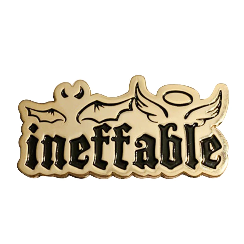 Ineffable Good Omens inspired Enamel Pin