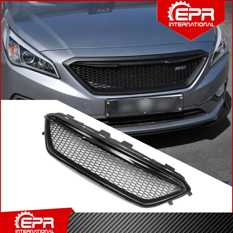 For Sonata LF 9th MS Style Glass Fiber Front Grill Racing Part Tuning For Sonata LF FRP Front Bumper Grill Trim Body Kit