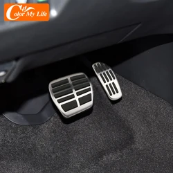 Car Pedals for Nissan Juke 2020 2021 2022 2023 Accessories AT MT Brake Gas Cluth Pedal Protection Cover Stainless Steel