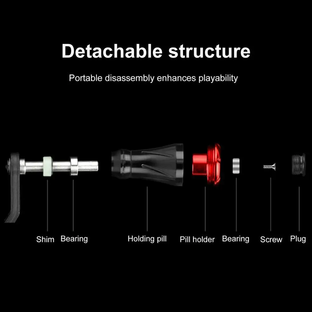 Reel Handle  Hexagonal Shaft   Good Toughness Fishing Reel Grips  Fishing Rocker Arm Useful