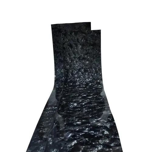 Imagen 2 del producto Hoja de celuloide de 2 piezas, envoltura de tambor, instrumento Musical Deco, Diamante Negro, 10x60 ''y 16x60''