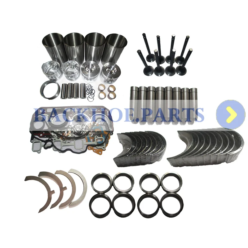 Overhaul Rebuild Kit For Kubota V1200 Engine B2150 B9200 Tractor