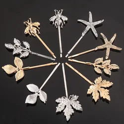 Bee Leaf Barrettes for Women Girls Hairpins Hair Clips Hair Style Tool Hairpin Headwear Barrette Hair Accessories