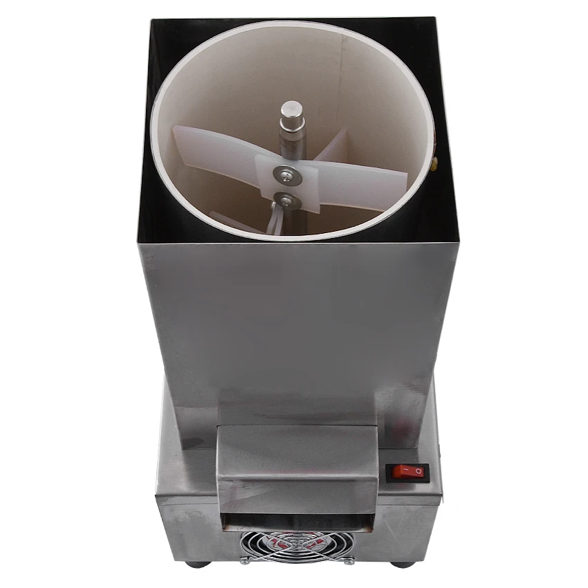 Descascador de alho elétrico comercial 220v 200w, máquina de descascar alho totalmente automática com saída 25 kg/h