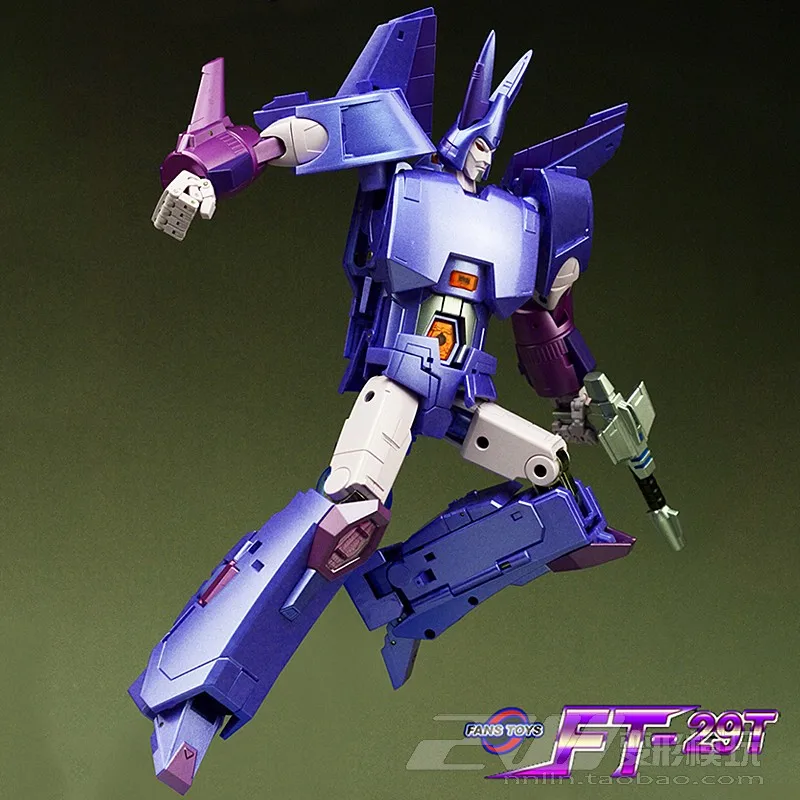 Cyclonus Transformation FansToys Ft-29t QUIETUS Fighter Transformation Robot FT29T Boys Collect Toys