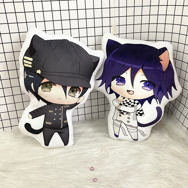 10cm Anime Danganronpa Plush Doll Ouma Kokichi Akamatsu Kaede Saihara Shuuichi Amami Rantarou Soft Stuffed Cushion Plushie Pillo