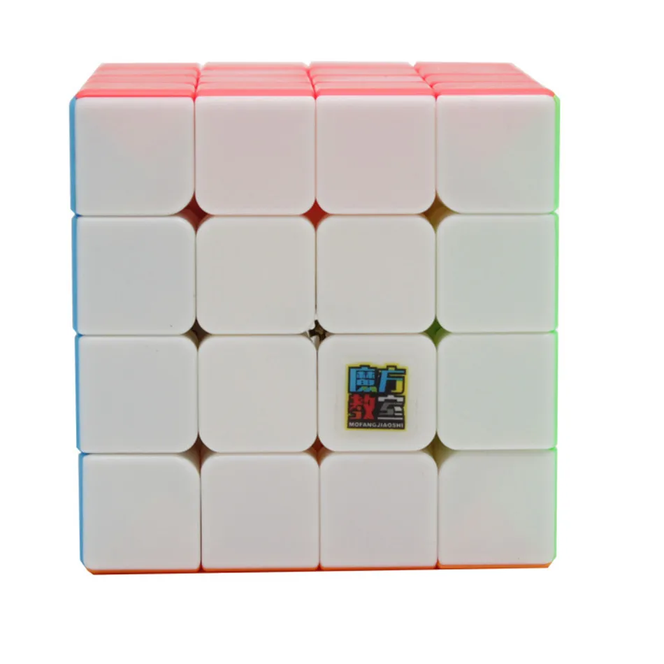 MoYu Meilong 4x4x4 Magic Speed Cube Stickerless/Schwarz Sticker 4x4 Professionelle Puzzle Cubes Lernspielzeug für Kinder – Detail 10