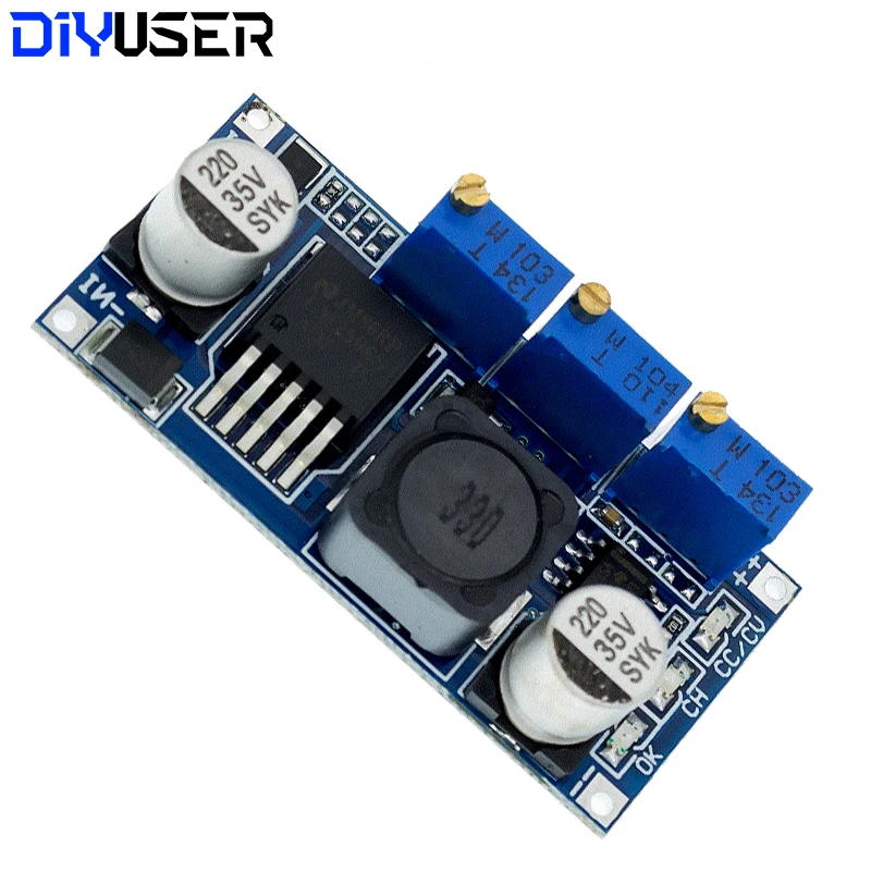 LM2596 LED Driver DC-DC Step-down Adjustable CC/CV Power Supply Module Battery Charger Adjustable LM2596S Constant Current