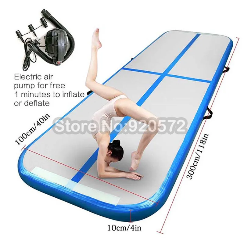 

2m 3m 4m Inflatable Gymnastic Air Track Mattress Gym Tumble Airtrack Floor Tumbling Air Track Mat For Adult or Child