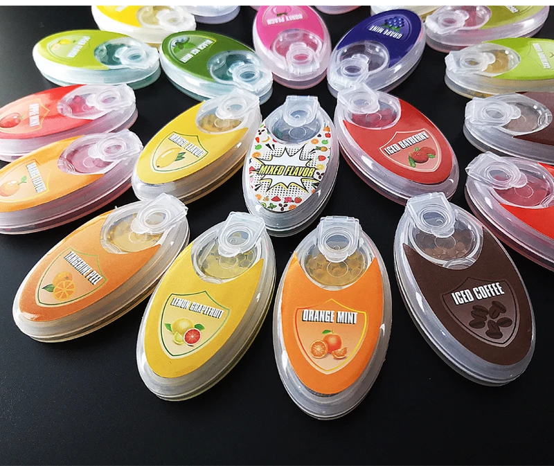 100pcs Cigarette Pops Beads Fruit Menthol Capsule Mint Beads Flavor Explosion Blast Ball Holder Filter Smoking Accessories
