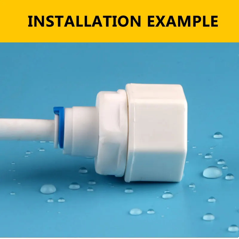 플라스틱 파이프 육각 헤드 엔드 캡 플러그 피팅 UPVC 커넥터 어댑터 배관 내부 스레드, BSP 암나사, 1/2 인치, 19mm