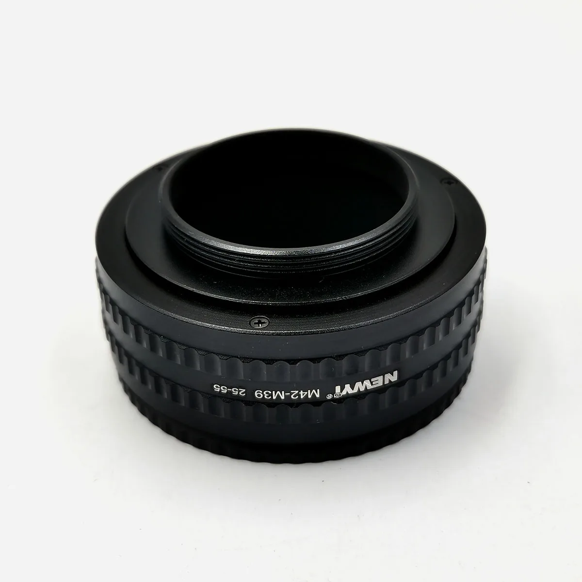 Adaptateur d'anneau d'hélicoptère de mise au point réglable, Tube d'extension Macro m42-m39(25-55) M42 à M39/L39, 25mm-55mm