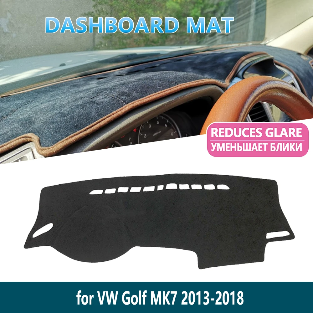 

for Volkswagen VW Golf MK7 2013 2014 2015 2016 2018 Dashboard Mat CoverDash mat Fit Inner Sun Shade Dash board Car Accessories