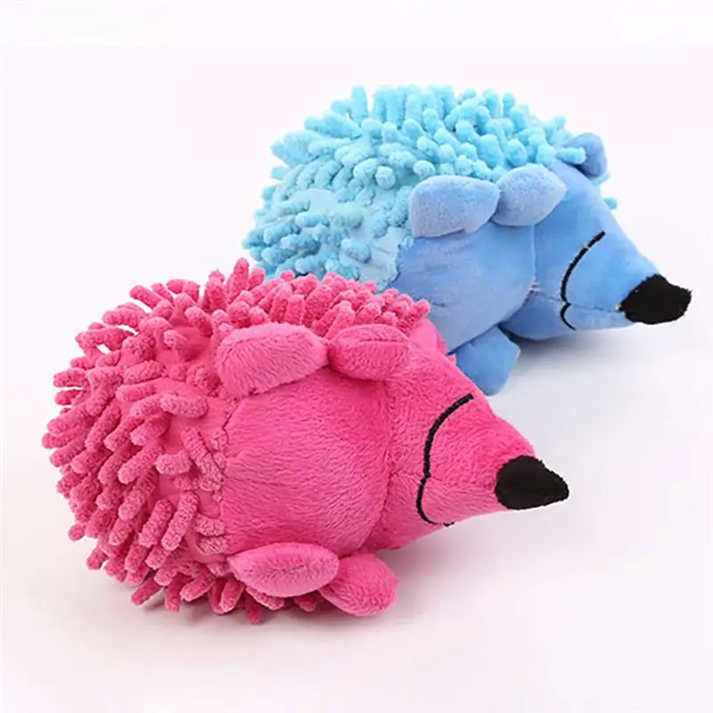 Dorakitten 1pc Pet Toy Bite Resistant Plush Hedgehog Shape Dog Chew Toy Dog Sound Toys Pet Bite Toys Pet Supplies Dog Favors