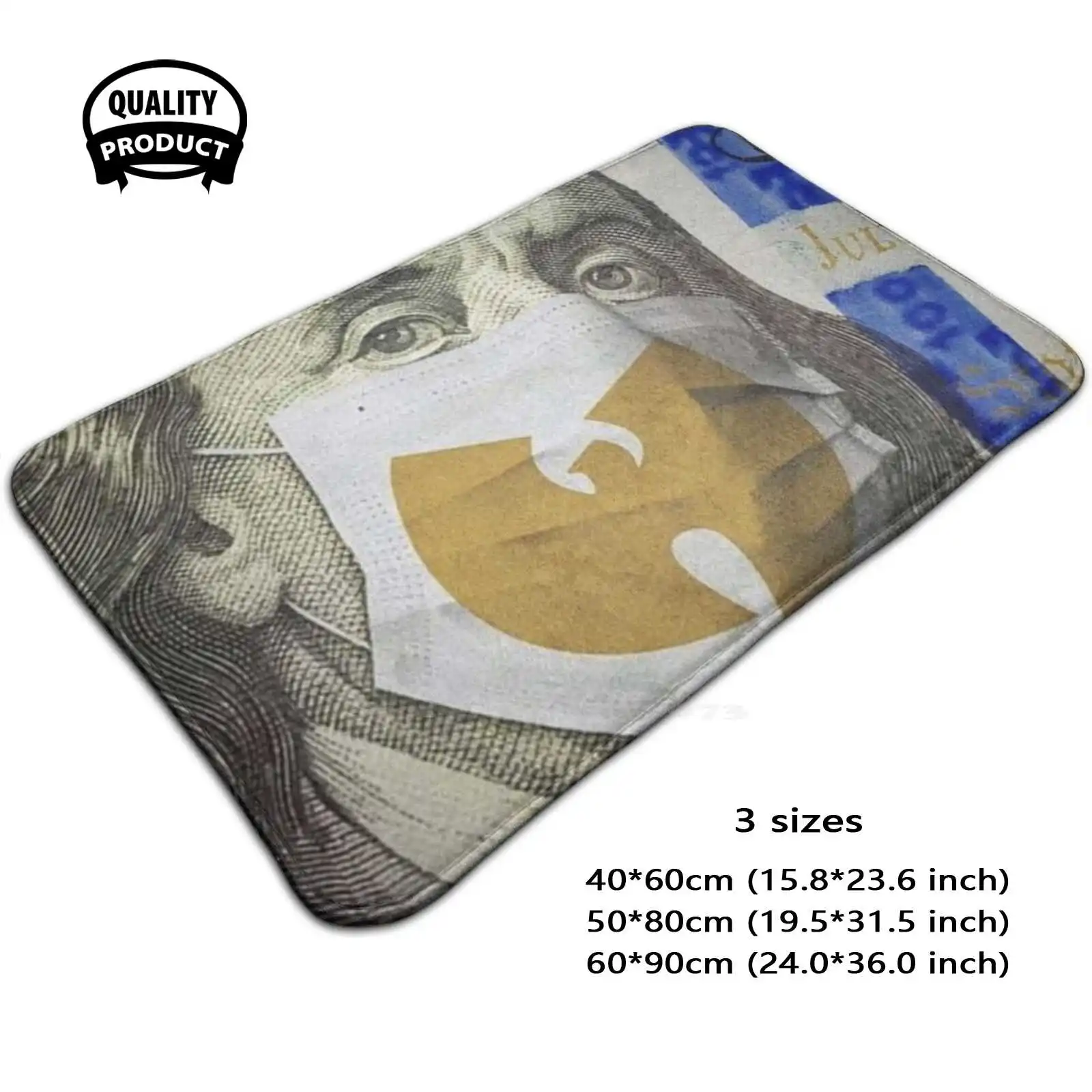 George | Dollar | Wu Soft Cushion Home Carpet Door Mat Car Rug Geoge Tang Dollar Newyork Bronx Brooklyn Staten Island Hip Hop