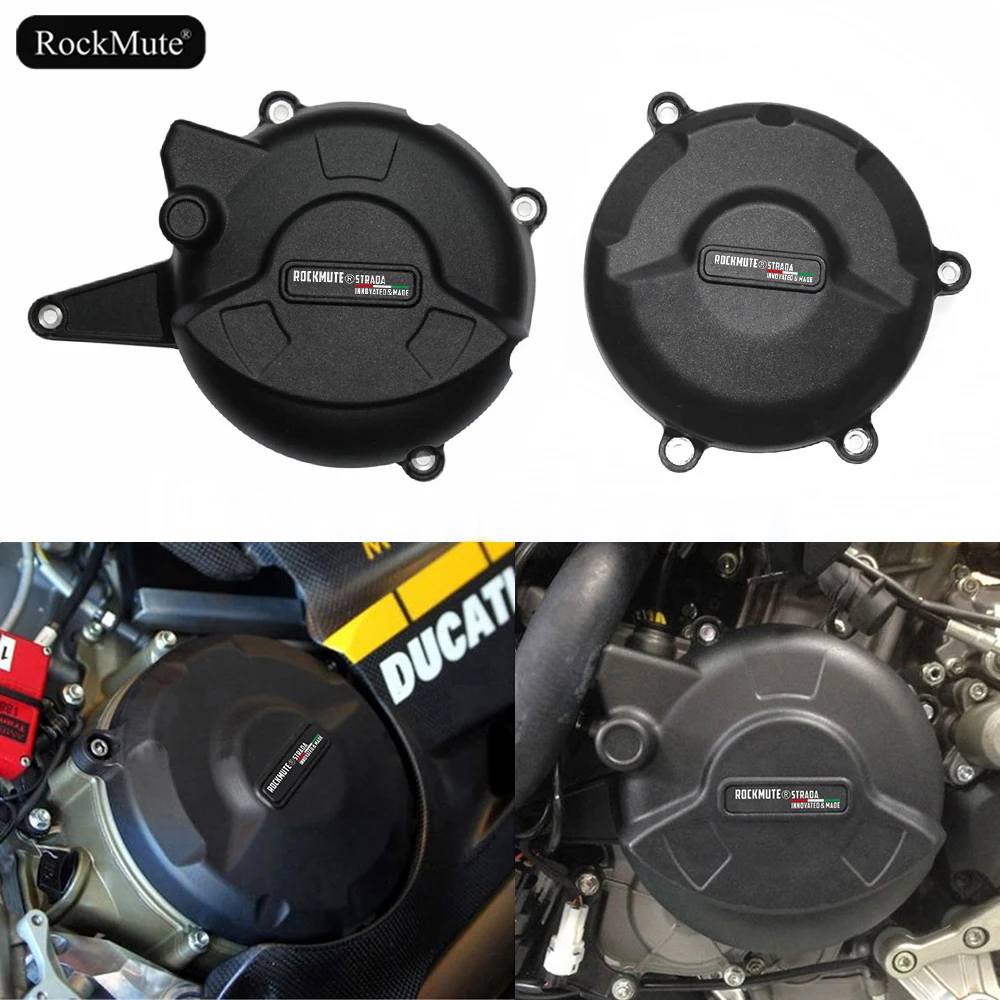 Engine Guard Cover Protector For Ducati 959 Panigale 2016-2019/V2 2020-2021 Motorcycle Gear Box Case Full Cover Crash Protection