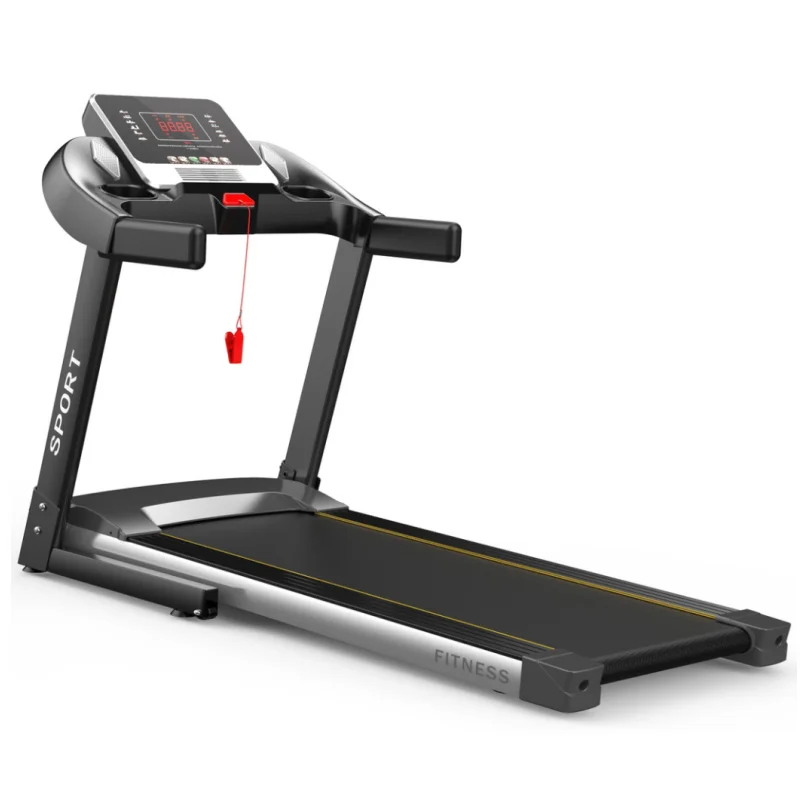 Folding and Mechanical treadmill with Belt, Silent Fitness Equipment, Multi-function, New, 2024