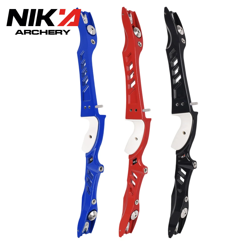 25 Inches Recurve Bow Riser NIKA ET-6 Magnesium Alloy Riser Bow For Hunting Shooting Outdoor Sports