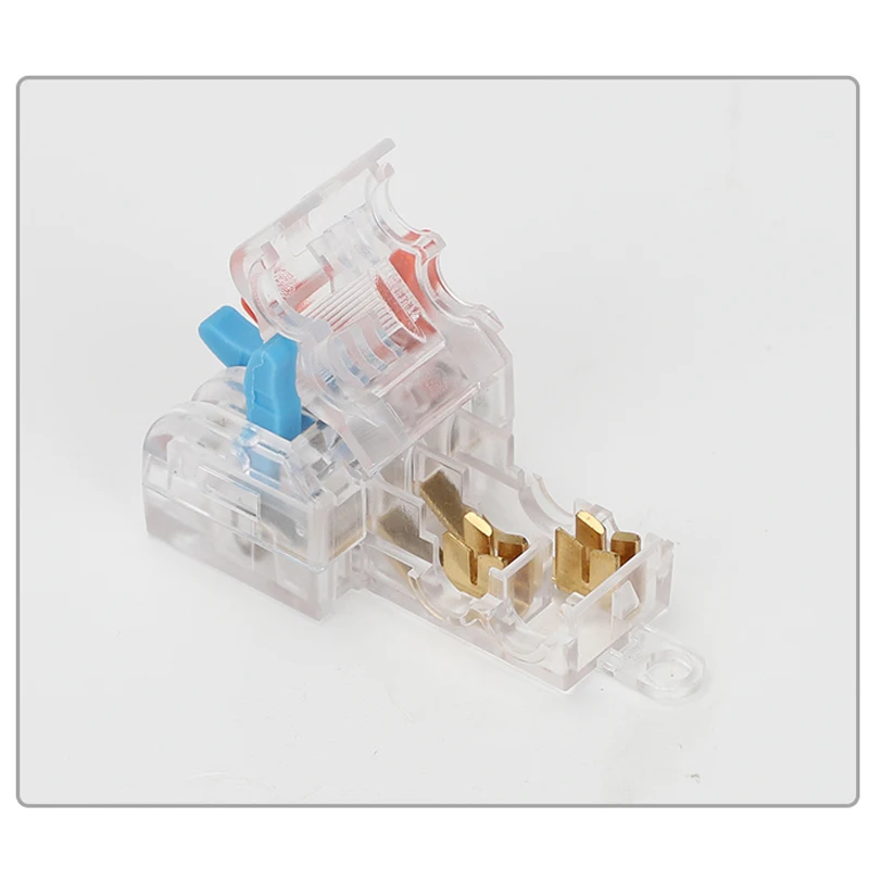 10Pcs Type T Electrical Cable Connector Quick Lamps and lanterns Snap Splice of terminal Wire Lock Wire Crimp Connecting The