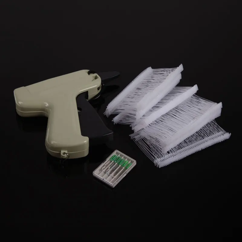 1000 Barbs + 5 Needles Clothes Garment Price Label Tags Gun Marking DIY Apparel Tagging Guns Sewing Craft Tools