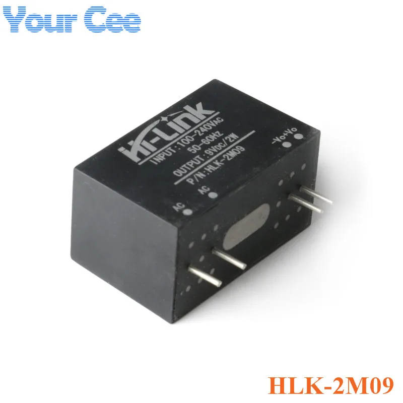 HLK-2M03 HLK-2M05 HLK-2M09 HLK-2M12 AC-DC Power Module AC to DC Mini Isolation Switch Power Supply Module 220v to 3.3v 5v 9v 12v