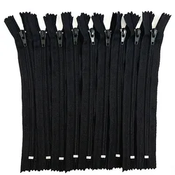 10 pieces of 5#15-60cm black，white nylon zipper tailor sewer crafts and FGDQRS