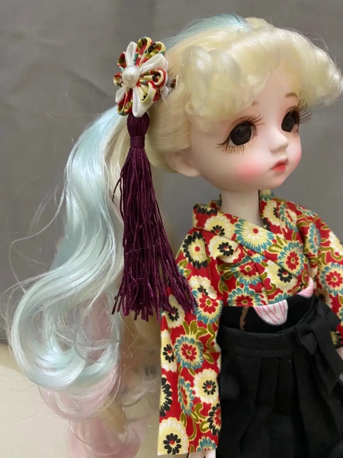 OB11 blyth 1/6 1/8 1/4 1/3 BJD ubrania akcesoria starożytny kostium japońskie kimono yukata dla BJD/SD silne wujek lalki C0440