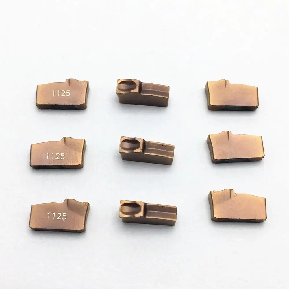 Scanalatura inserto N151.2-200-4E 1125 N151.2-300-4E 1125 N151.2-400-4E 1125 Scanalatura strumento di 100% di alta qualità inserto in metallo duro tornitura