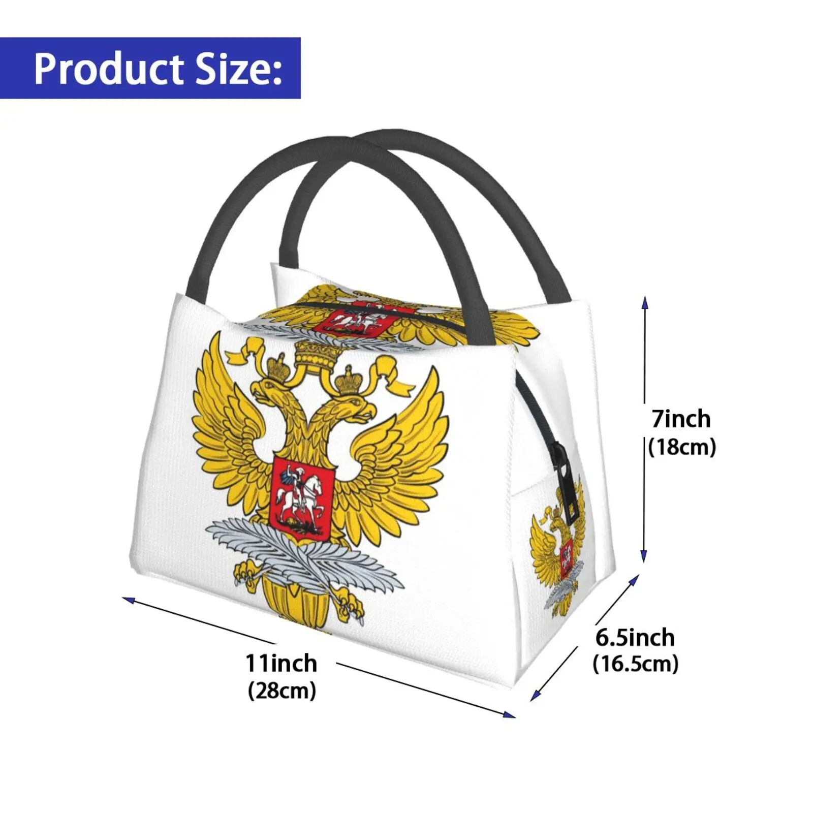 Portable Insulation Bag Russian Coat Of Arms Russia Coat Of Arms Eagle