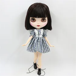 ICY DBS Blyth doll 1/6 bjd joint body short brown hair matte face 30cm toy girls gift anime