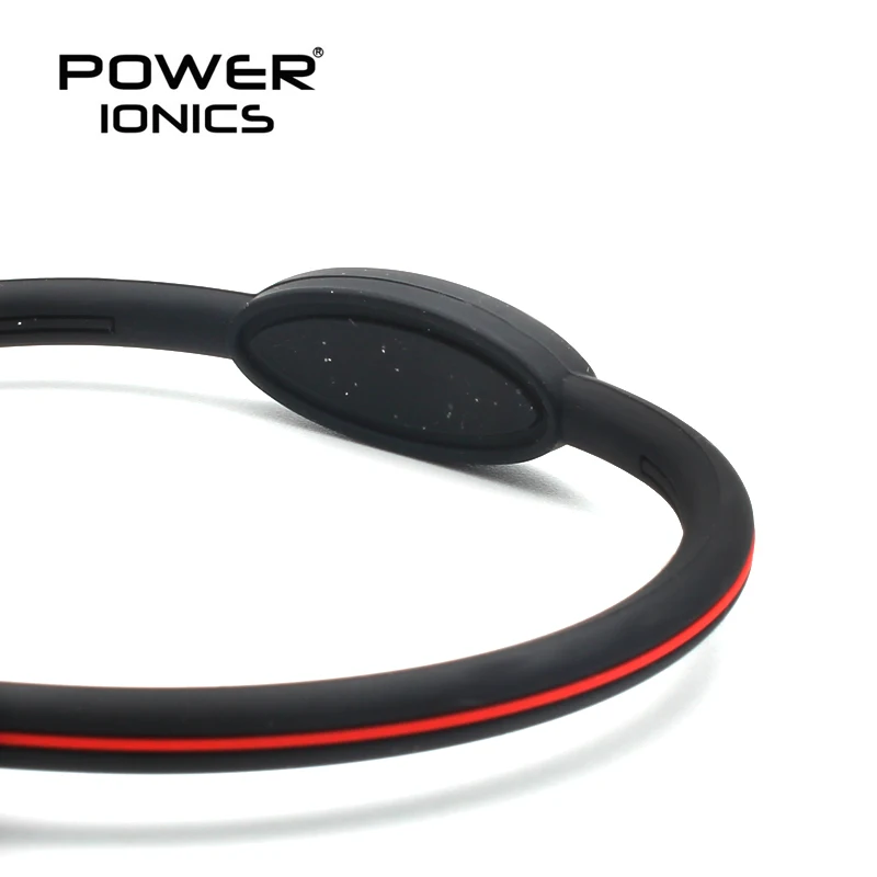 Power Ionics antifatigue power baseball sports silicone ions germanium charms bracelets wristband bangles
