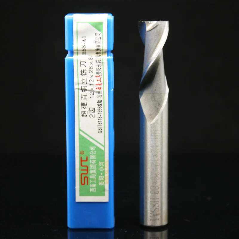 2 Flute HSS & Aluminium endmill milling cutter CNC Bit Milling Machine tools Cutting tools.(1/2/3/4/5/6/8/10/12/14/16/18/20mm)