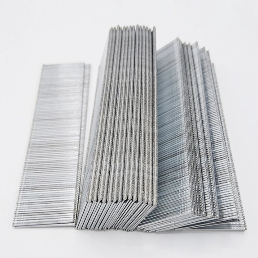 5000Pcs F10/F15/F20/F25/F30 Straight Brad Gun Nails For Electric Nail Gun Stapler Nailer DIY Home/Garden Woodworking Tool