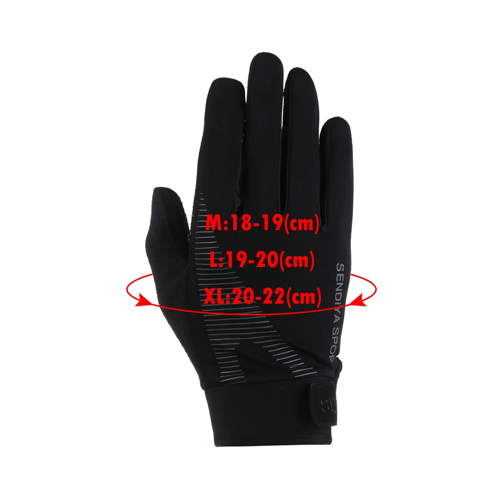 Men Cycling Warm Gloves Touchscreen Mittens Outdoor Sports Sun Protection Gloves Absorb Sweat Unisex Ski Motorcycle Mittens