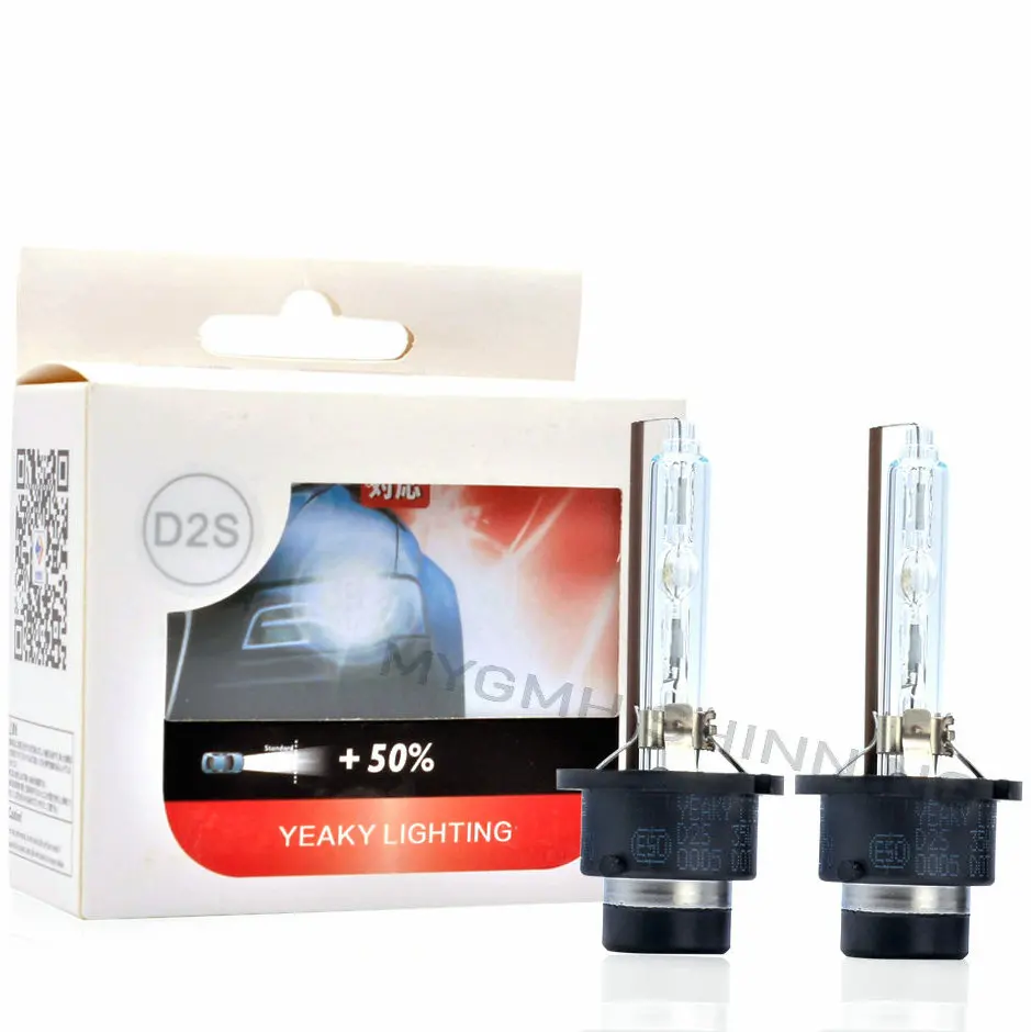 Original Yeaky Xenon Bulb Lamp D2S 12V 35W HID Xenon Light 4500K 5500K 6500K Auto Lamp Car HID Headlight Bulbs