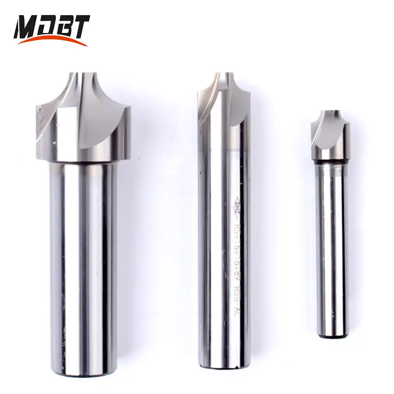 HSS Corner Rounding End Mill เครื่องตัดวงกลม R1 R2 R3 R4 R5 R20 อุตสาหกรรมเครื่องตัดเครื่องมือ Formed Radius เครื่องตัด