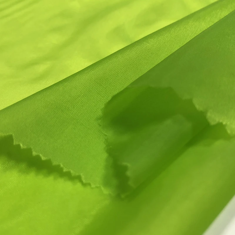 Size 1*1.5 Meter Width Ultra-Thin Sunproof Fabric Wholesale New Style High Density Soft 15D Nylon Taffeta