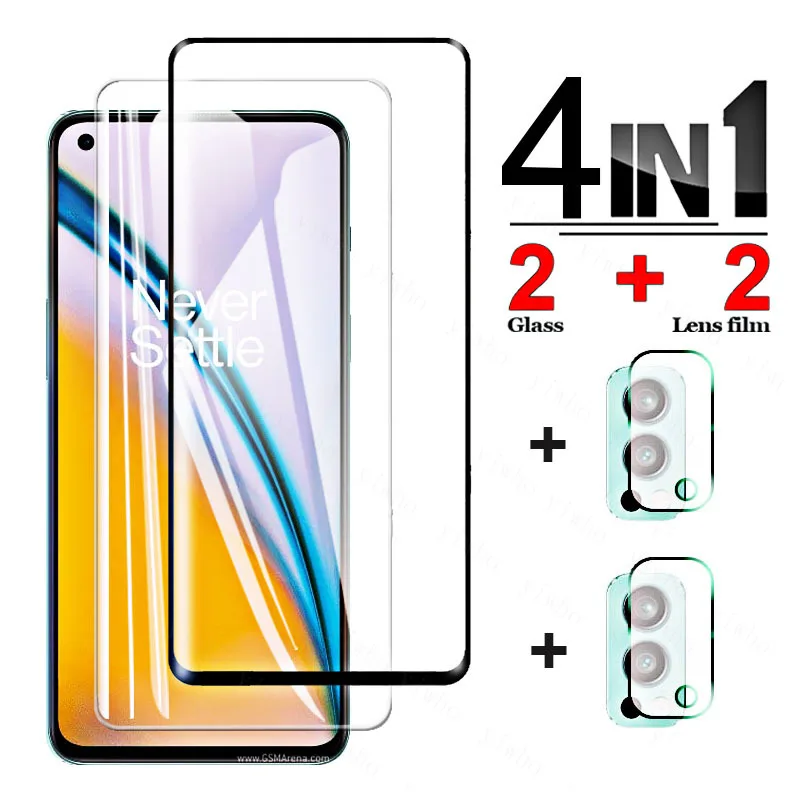 

For Oneplus Nord 2 5G Glass For Oneplus Nord 2 5G Tempered Glass Screen Protector For Oneplus Nord 2 5G n200 n10 n100 Lens Glass