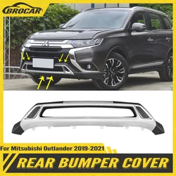 BROCAR per Mitsubishi Outlander 2019 2020 2021 copertura paraurti anteriore in plastica ABS di alta qualità Trim Car Styling 1 pz