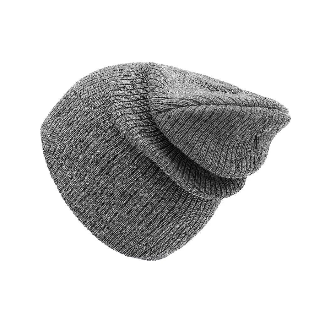 2022 Woolen Knitted Beanie Hat Cap for Men Women Winter Warm Womens Ski Caps Gorro Skull Knit Cap Bonnet Cotton Hats