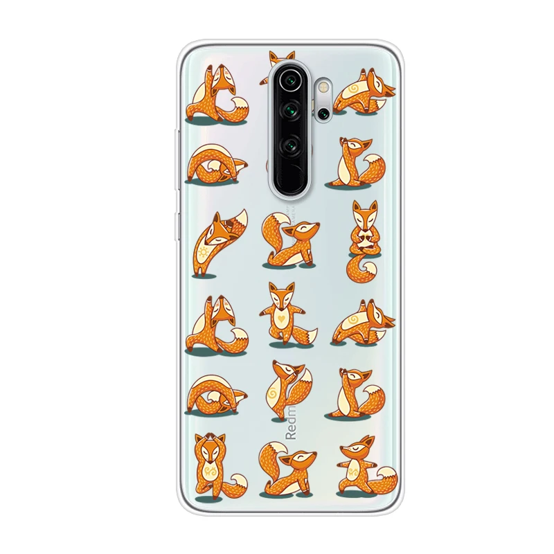 For Xiaomi Redmi Note 8 Pro Case Ultra Thin Clear Soft TPU silicon Cover For Xiomi Redmi Note8 9 pro 8pro 8T 9S Phone Cases Capa