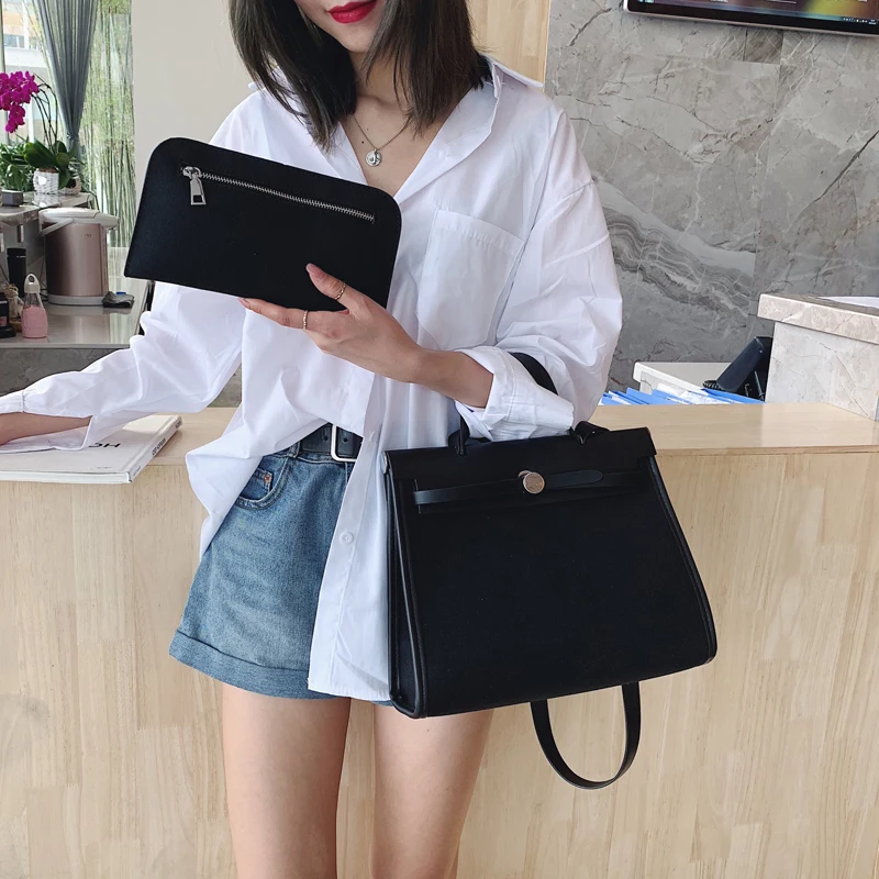 Fashion Women Small Canvas Messenger Bags High Quality Female Handbags Shoulder Bags Luxury Designer Ladies Tote Crossbody Bag