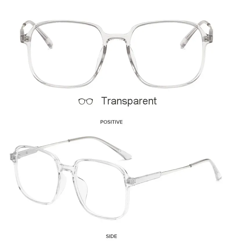 Retro Kunststoff Brillen Rahmen Unisex Vollrand Brillen Anti Blue Ray Myopie Gläser Neue Ankunft Heißer Verkauf Brille – Detail 15