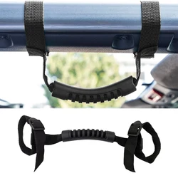 1pcs/4pcs Armrest Top Grab Handles Grip Bar Pulling Tab Roll Bar Mount For Jeep Wrangler CJ TJ JK JL Sports Sahara Rubicon