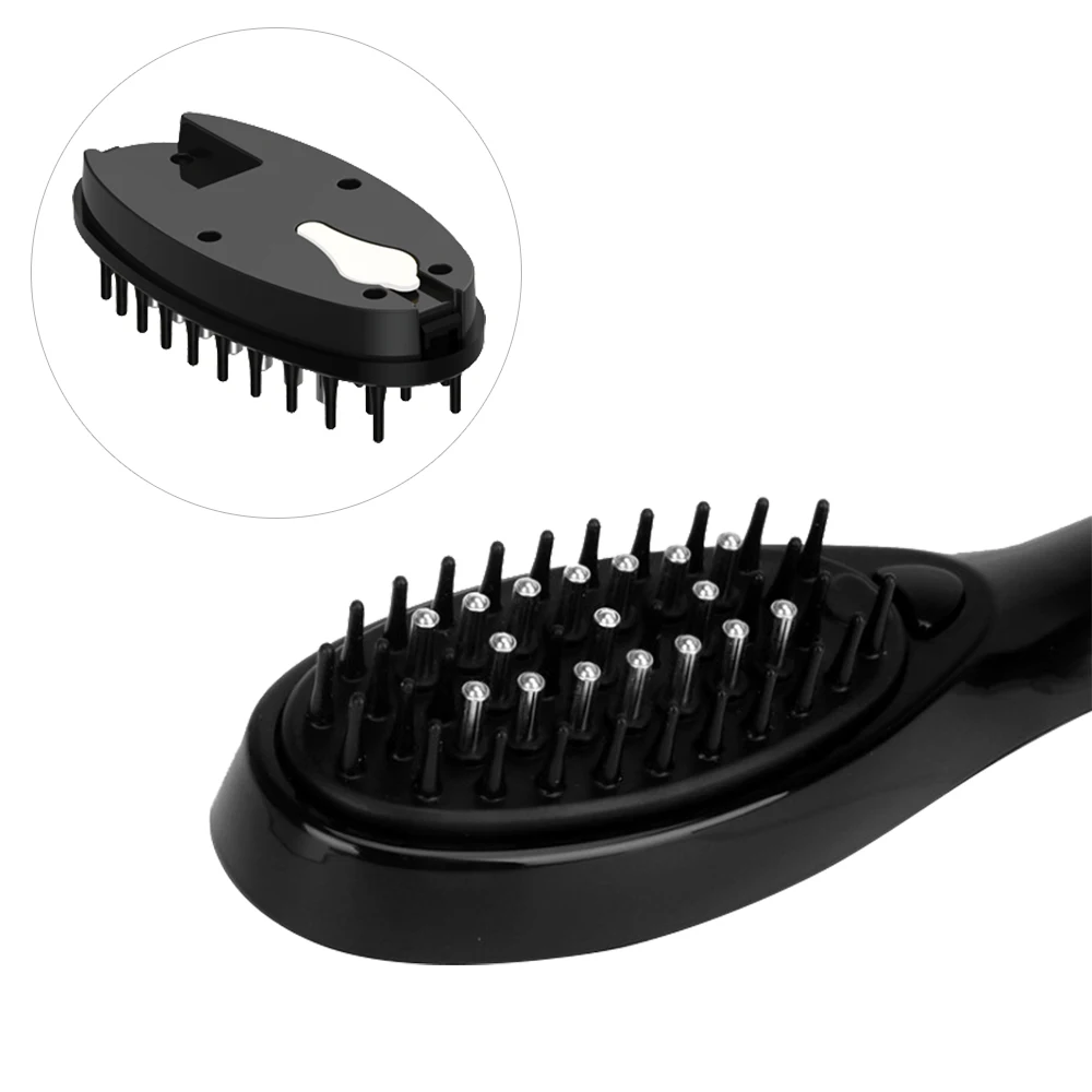 AOKO New Hair care Comb Liquid Import Hair Growth Care Treatment Vibration Massage Comb Anti Hair Loss Scalp Care Massager