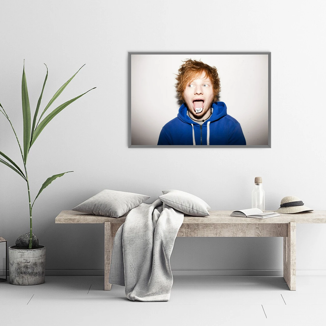 Ed Sheeran Poster Star Music Album Print Canvas Poster Home Decoration Wall Painting (No Frame)