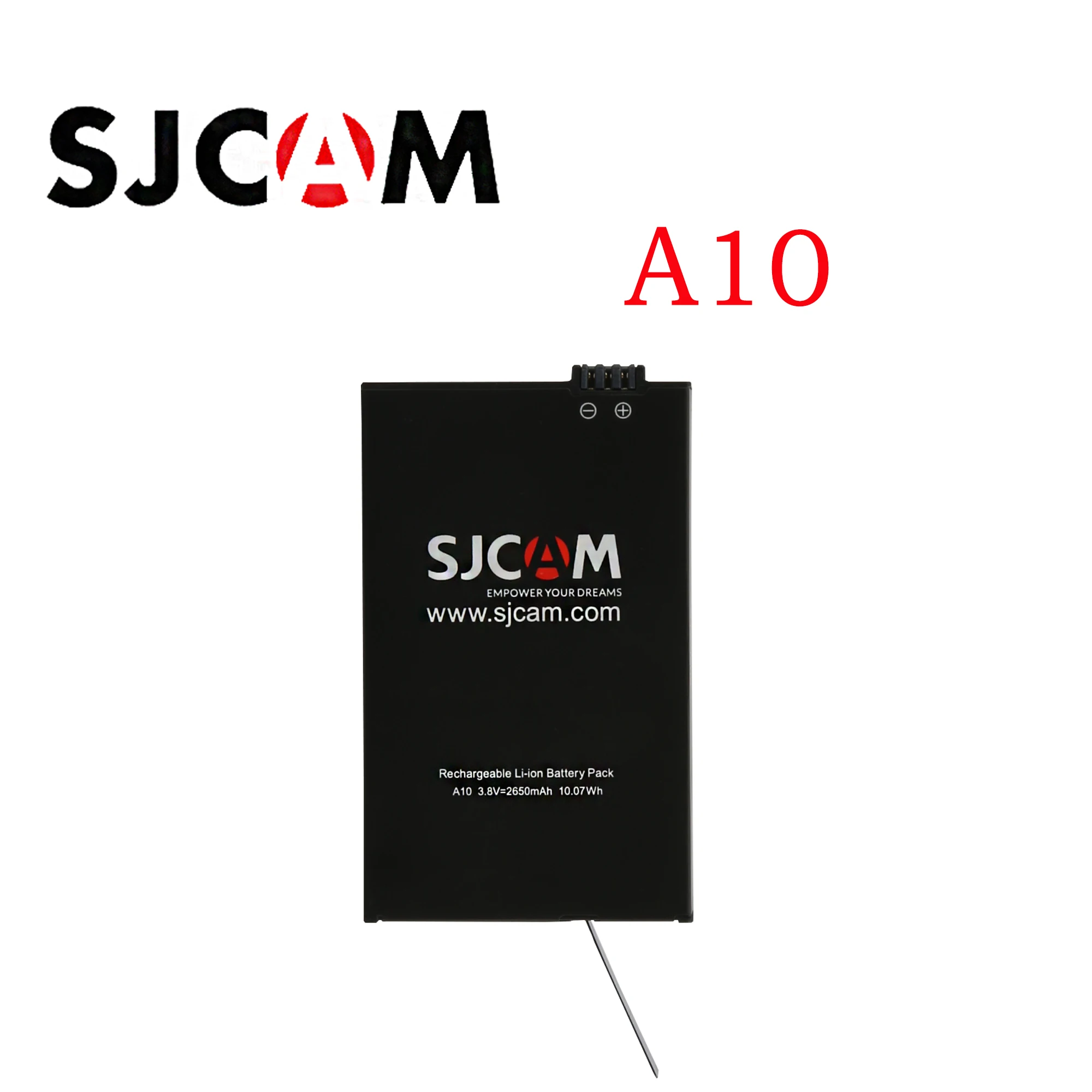 SJCAM A10 battery  Li-on SJCAM Accessories  Battery Charger Accessories for SJCAM A10 Sports Camera DV Sjcam A10 Battery Pack