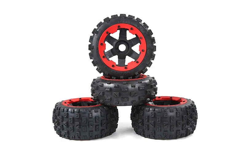 High-performance strong abrasion resistance grip off-road wheel assembly for 1/5 ROVAN ROFUN HPI BAJA 5B