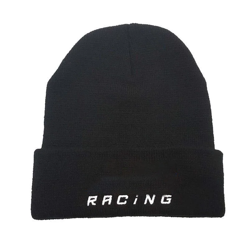 Fashion For KTM Motorcycle Cross-country Racing Knitted Hat Outdoor Riding Curled Edge Autumn And Winter Wool Warm Bean Beret