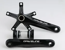 Driveline-로드 바이크 크랭크, CNC, 블랙, 170mm, 110bcd, 130bcd, BB 포함
